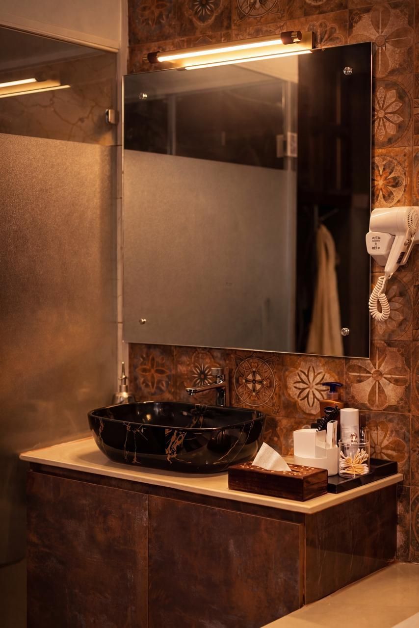 Washbasin and vanity at Angkasa Wellness Spa